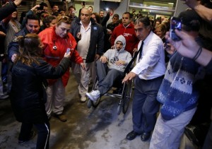 Suarez de cadeira de rodas, para desespero do Uruguai