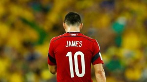 James saiu chorando de campo após a eliminação