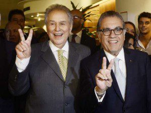 Antes aliados, hoje Aidar e Juvenal Juvêncio trocam acusações "o problema é a dívida do passado" (foto: terra.com)