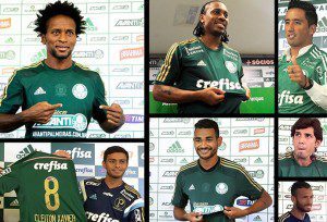 Reforços no Palmeiras: cena comum desde 2015