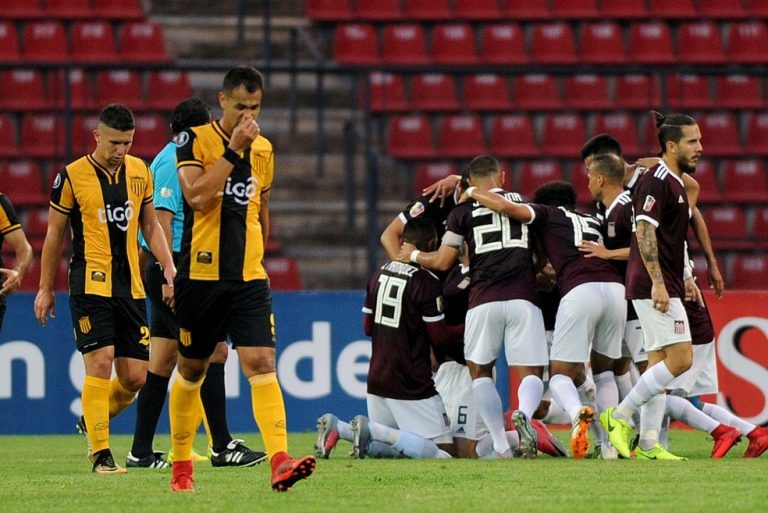 CARABOBO. VENEZUELA. GUARANÍ. PARAGUAI.. TAÇA LIBERTADORES DA AMÉRICA. SEGUNDA FASE.