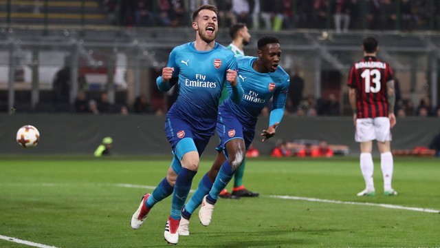 LIGA EUROPA. OITAVAS DE FINAL. ARSENAL. INGLATERRA. MILAN. ITÁLIA.