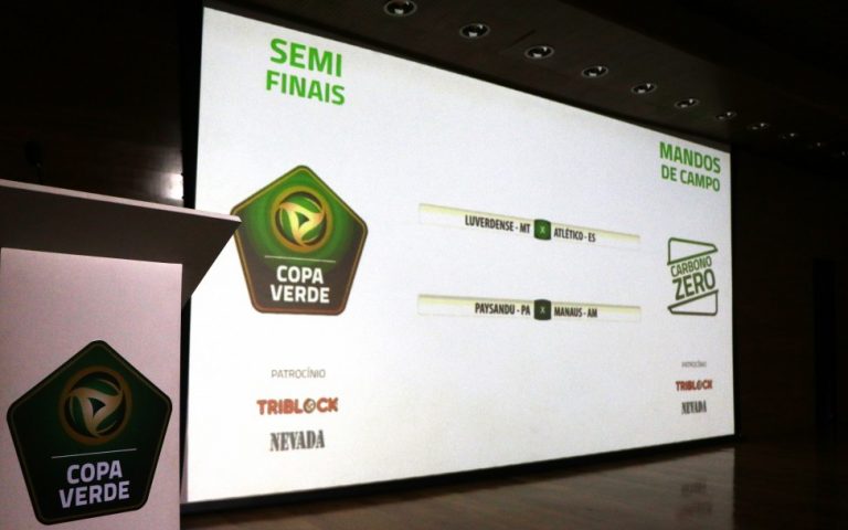 COPA VERDE. SEMIFINAIS. 2018. PARTIDAS DE IDA E VOLTA. PAYSANDU-PA. MANAUS-AM. LUVERDENSE-MT. ATLÉTICO-ES.