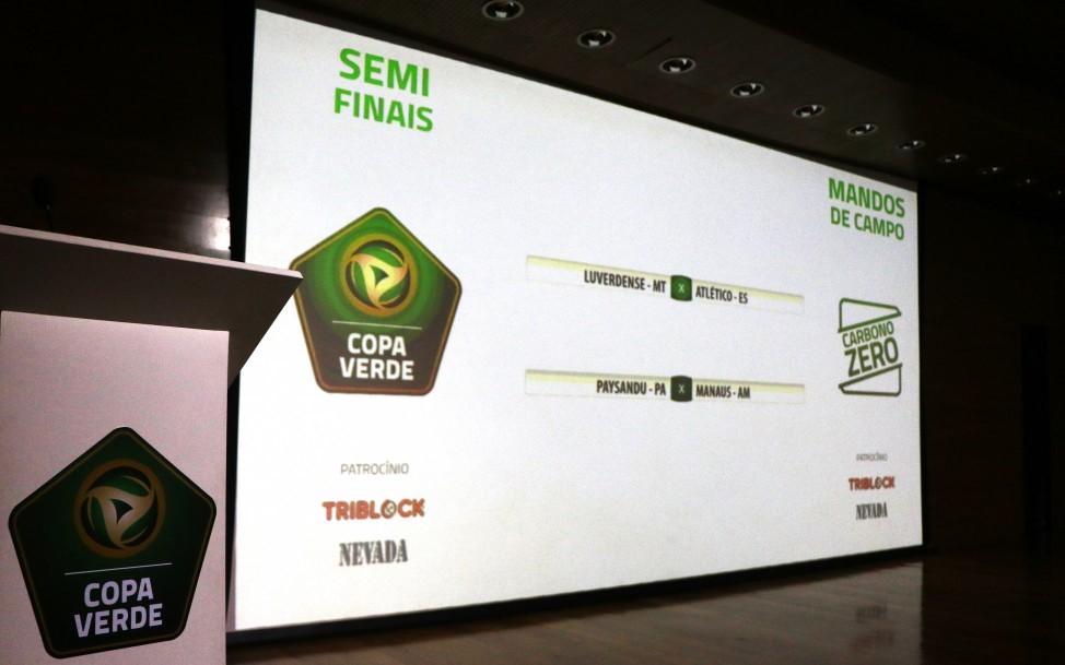 COPA VERDE. SEMIFINAIS. 2018. PARTIDAS DE IDA E VOLTA. PAYSANDU-PA. MANAUS-AM. LUVERDENSE-MT. ATLÉTICO-ES.