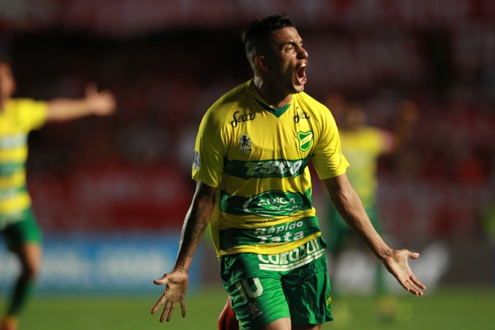 COPA SUL-AMERICANA DE 2018. PRIMEIRA FASE. DEFENSA Y JUSTICIA. ARGENTINA. CLASSIFICADO. AMÉRICA DE CALI. COLÔMBIA. ELIMINADO. MINEROS DE GUAYANA. VENEZUELA. ELIMINADO. NACIONAL. PARAGUAI. CLASSIFICADO. RAMPLA JÚNIORS. URUGUAI. CLASSIFICADO. UNIVERSIDAD TECNOLÓGICA DE CAJAMARA. PERU. ELIMINADO. SPORT HUANCAYO. PERU. CLASSIFICADO. UNIÓN ESPAÑOLA. CHILE. ELIMINADO. SEGUNDA FASE. JULHO DE 2018.