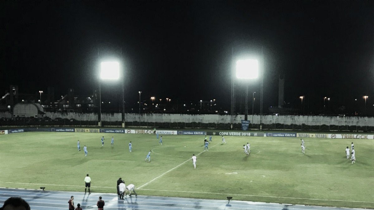 PAYSANDU-PA. SANTOS-AP. QUARTAS DE FINAL. COPA VERDE DE 2018.
