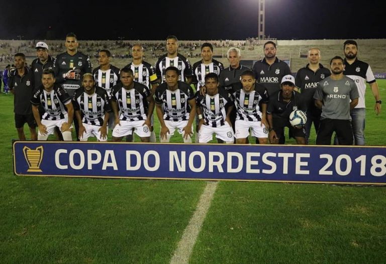 COPA DO NORDESTE DE 2018. FASE DE GRUPOS. GRUPO A. CONFIANÇA-SE. TREZE-PB. GRUPO C. ALTOS-PI. BOTAFOGO-PB. QUARTA RODADA.