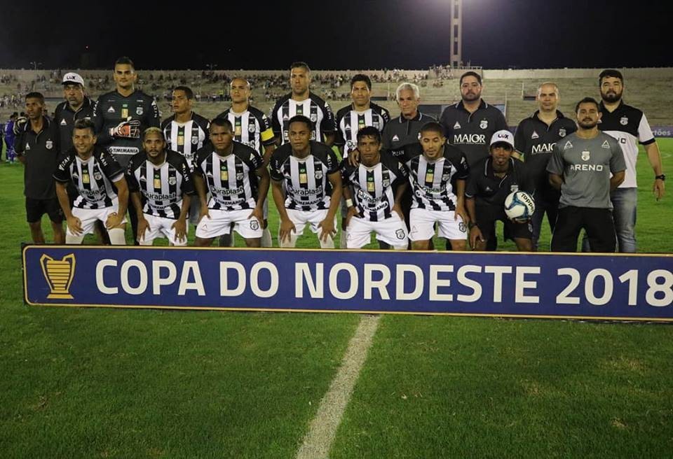 COPA DO NORDESTE DE 2018. FASE DE GRUPOS. GRUPO A. CONFIANÇA-SE. TREZE-PB. GRUPO C. ALTOS-PI. BOTAFOGO-PB. QUARTA RODADA.
