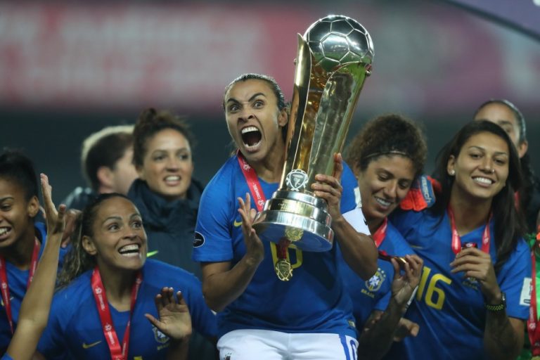COPA AMÉRICA DE FUTEBOL FEMININO. BRASIL. CAMPEÃO.