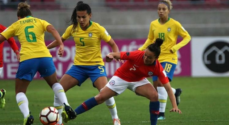 COPA AMÉRICA DE FUTEBOL FEMININO DE 2018. BRASIL. ARGENTINA. CHILE. COLÔMBIA.