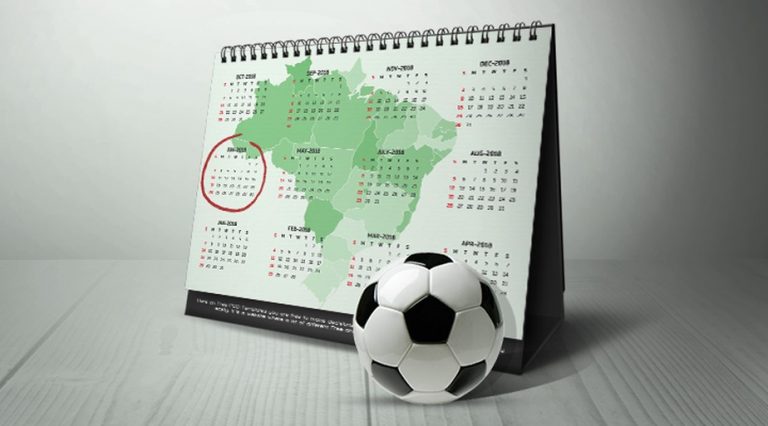 CALENDÁRIO DO FUTEBOL BRASILEIRO.