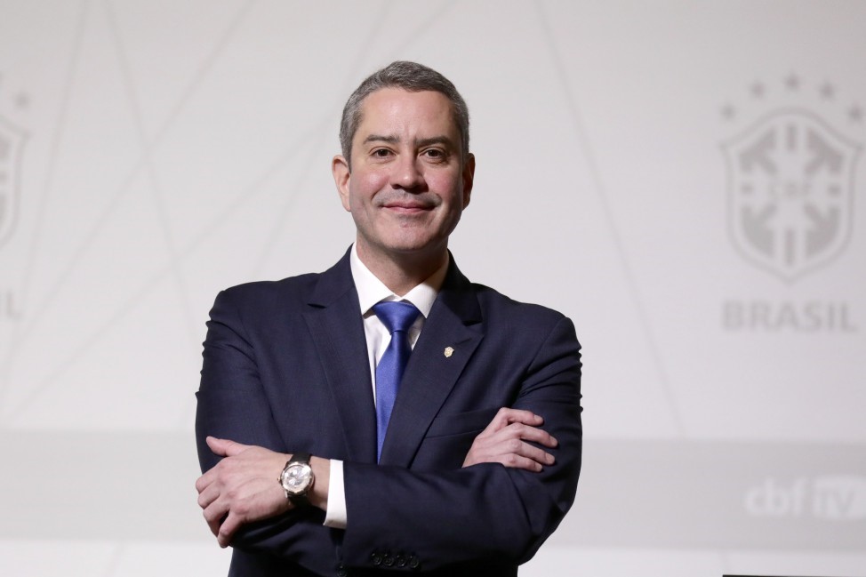 ROGÉRIO CABOCLO. NOVO PRESIDENTE DA CONFEDERAÇÃO BRASILEIRA DE FUTEBOL.