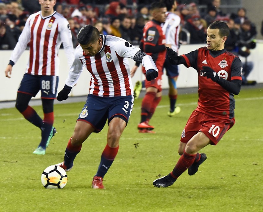 LIGA DOS CAMPEÕES DA CONCACAF. CHIVAS GUADALAJARA. MÉXICO. TORONTO FC. CANADÁ. FINAL.