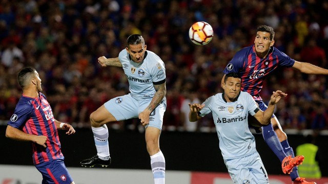 TAÇA LIBERTADORES DA AMÉRICA. DE 2018. GRUPO 1 GRÊMIO-RS. CERRO PORTEÑO. PARAGUAI. DEFENSOR SPORTING. URUGUAI. MONAGAS. VENEZUELA. GRUPO 8. INDEPENDIENTE. ARGENTINA. CORINTHIANS-SP. BRASIL. MILLONARIOS. COLÔMBIA. DEPORTIVO LARA. VENZUELA.