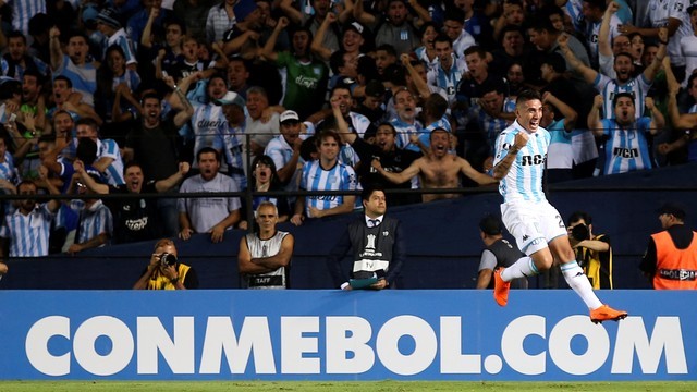 TAÇA LIBERTADORES DA AMÉRICA. FASE DE GRUPOS. GRUPO 4. FLAMENGO-RJ. BRASIL. INDEPENDIENTE SANTA FÉ. COLÔMBIA. RÍVER PLATE. ARGENTINA. EMELEC. EQUADOR. GRUPO 5. RACING. ARGENTINA. VASCO-RJ. BRASIL. CRUZEIRO-MG. BRASIL. UNIVERSIDAD DE CHILE. CHILE. GRUPO 8. JUNIOR BARRANQUILLA. COLÔMBIA. ALIANZA LIMA. PERU. PALMEIRAS-SP. BOCA JUNIORS. ARGENTINA.