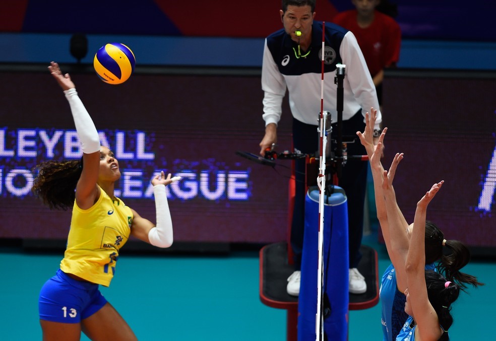 BRASIL. ARGENTINA. LIGA DAS NAÇÕES DO VÔLEI.