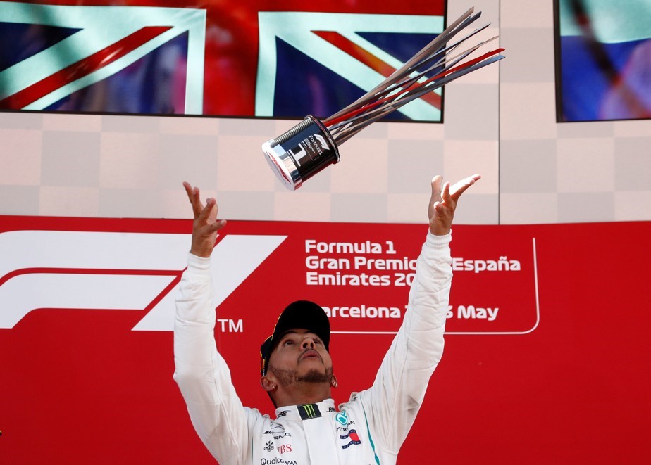 LEWIS HAMILTON. INGLATERRA. GP DA ESPANHA.