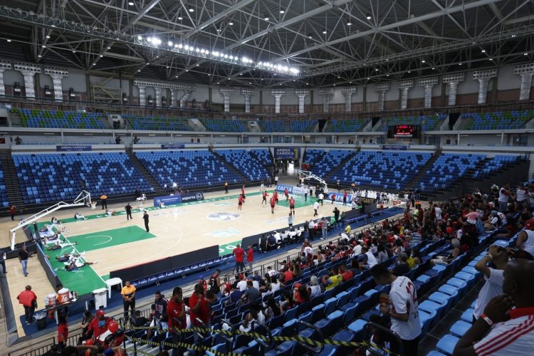 FEDERAÇÃO DE BASQUETE DO ESTADO DO RIO DE JANEIRO. CAMPEONATO ESTADUAL DE 2018. VASCO-RJ. FLAMENGO-RJ. BOTAFOGO-RJ. ARENA CARIOCA 1.
