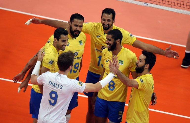 LIGA DAS NAÇÕES DE VÔLEI. MASCULINO. BRASIL. CHINA.