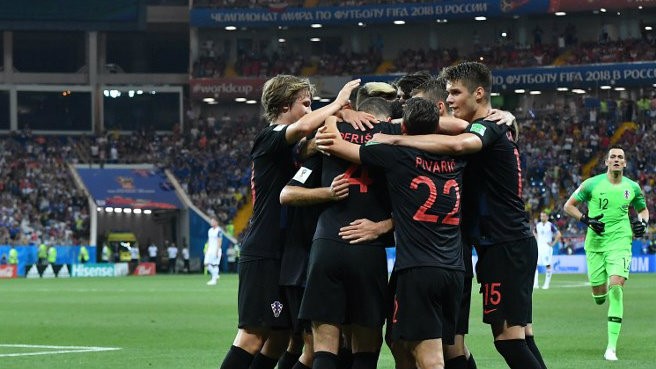 COPA DO MUNDO DE 2018. PRIMEIRA FASE. TERCEIRA RODADA. GRUPO D. CROÁCIA. NIGÉRIA. ARGENTINA. ISLÂNDIA. CLASSIFICADOS PARA AS OITAVAS DE FINAL. CROÁCIA E ARGENTINA.