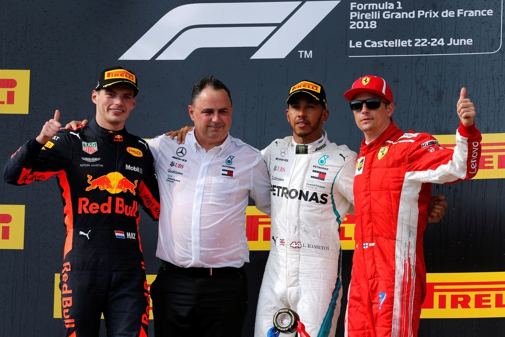 GP DE FRANÇA. VITÓRIA DE LEWIS HAMILTON.