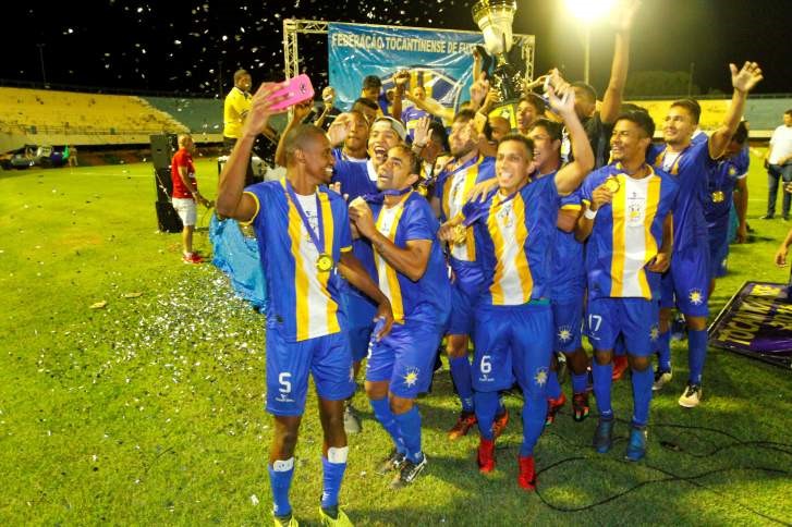 CAMPEONATO TOCANTINENSE DE 2018. PALMAS. CAMPEÃO. DEPOIS DE 11 ANOS. GURUPI-TO. VICE-CAMPEÃO. SEXTO TÍTULO.