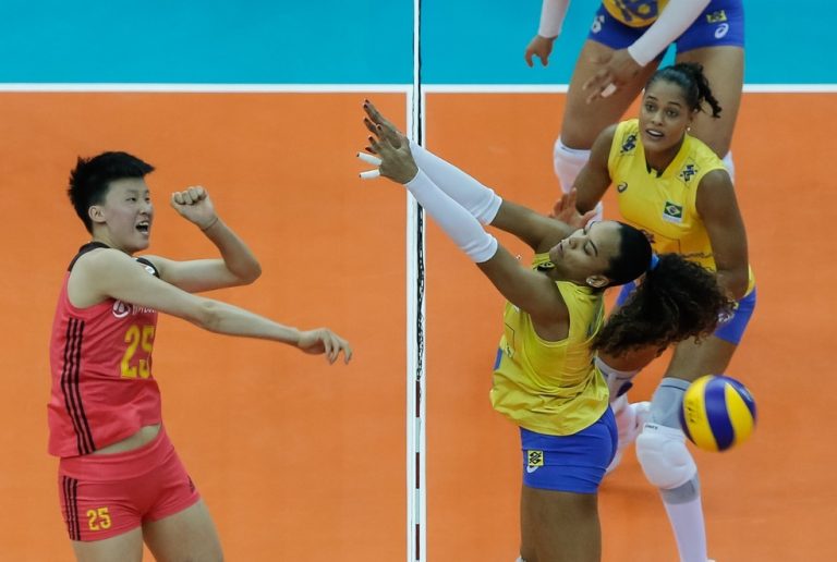 LIGA DAS NAÇÕES. TERCEIRO LUGAR. CHINA. BRASIL. QUARTO LUGAR. VÔLEI FEMININO.