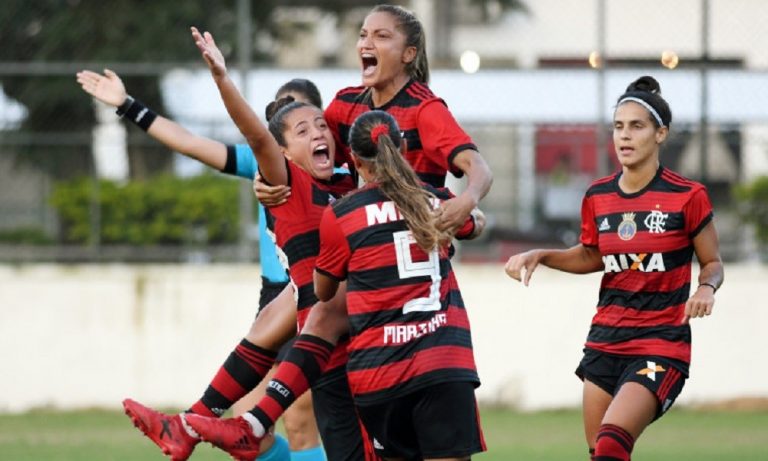 CAMPEONATO BRASILEIRO DE FUTEBOL FEMININO DE 2018. SÉRIE A1. FLAMENGO-RJ. AUDAX-SP.