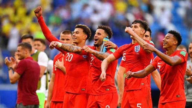 COPA DO MUNDO DE 2018. QUARTAS DE FINAL. INGLATERRA. CLASSIFICADA. SUÉCIA. ELIMINADA. SEMIFINAIS. INGLATERRA. RÚSSIA. CROÁCIA.