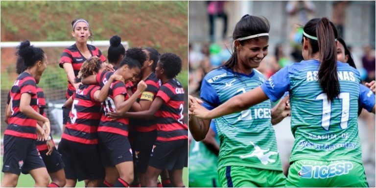FINAL DO CAMPEONATO BRASILEIRO DE FUTEBOL FEMININO SÉRIE A1. DE 2018. VITÓRIA-BA. MINA ICESP-DF.