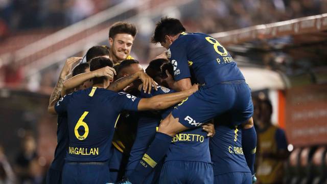 TAÇA LIBERTADORES DA AMÉRICA DE 2018. OITAVAS DE FINAL. BOCA JUNIORS. ARGENTINA. CLASSIFICADO. LIBERTAD. PARAGUAI. ELIMINADO.