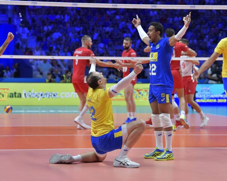 CAMPEONATO MUNDIAL DE VÔLEI. MASCULINO. BRASIL. CLASSIFICADO. SÉRVIA ELIMINADA. POLÔNIA. ESTADOS UNIDOS.