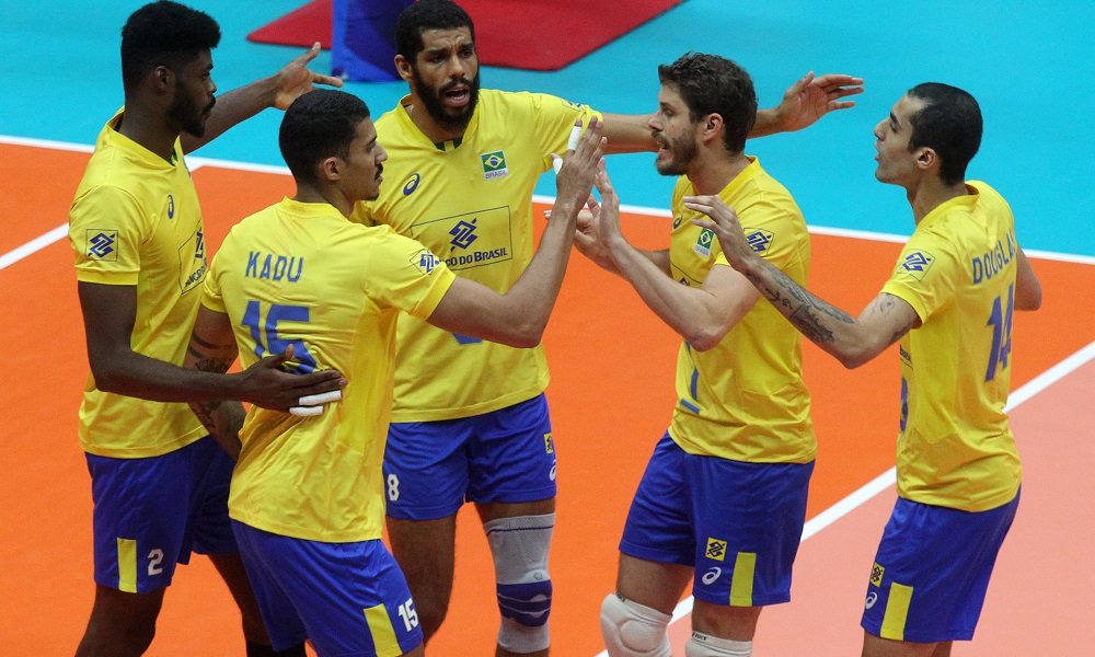 MUNDIAL DE VÔLEI. BRASIL. EGITO.