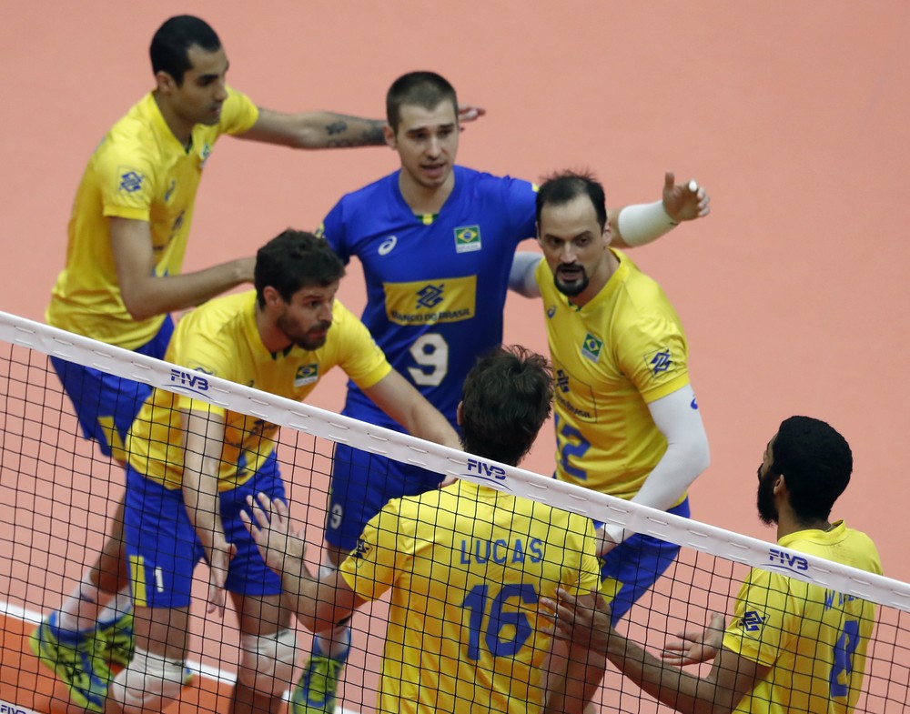 CAMPEONATO MUNDIAL DE VÔLEI. GRUPO B. BRASIL. CHINA.