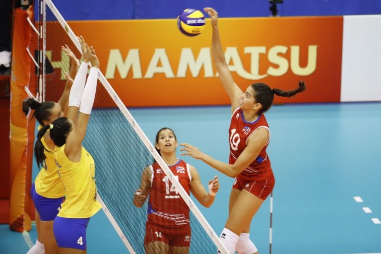 CAMPEONATO MUNDIAL DE VÔLEI FEMININO. BRASIL. PORTO RICO.