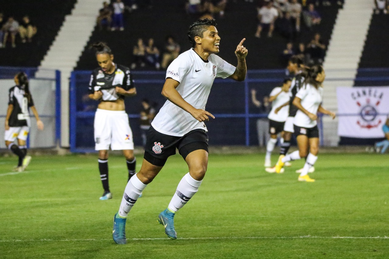 CAMPEONATO BRASILEIRO DE FUTEBOL FEMININO SÉRIE A1. QUARTAS DE FINAL. CORINTHIANS-SP. CLASSIFICADO. PONTE PRETA-SP. ELIMINADO. SEMIFINAIS. FLAMENGO-RJ. CORINTHIANS-SP. FERROVIÁRIA-SP.IRANDUBA-AM OU RIO PRETO-SP.