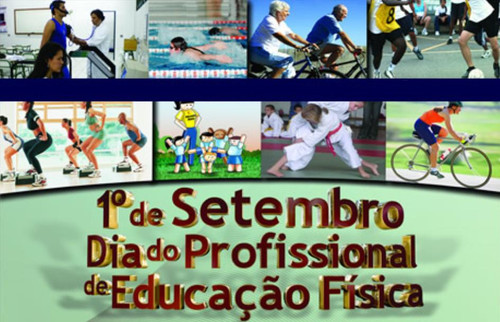 1 DE SETEMBRO. DIA DO PROFISSIONAL DE EDUCAÇÃO FÍSICA.