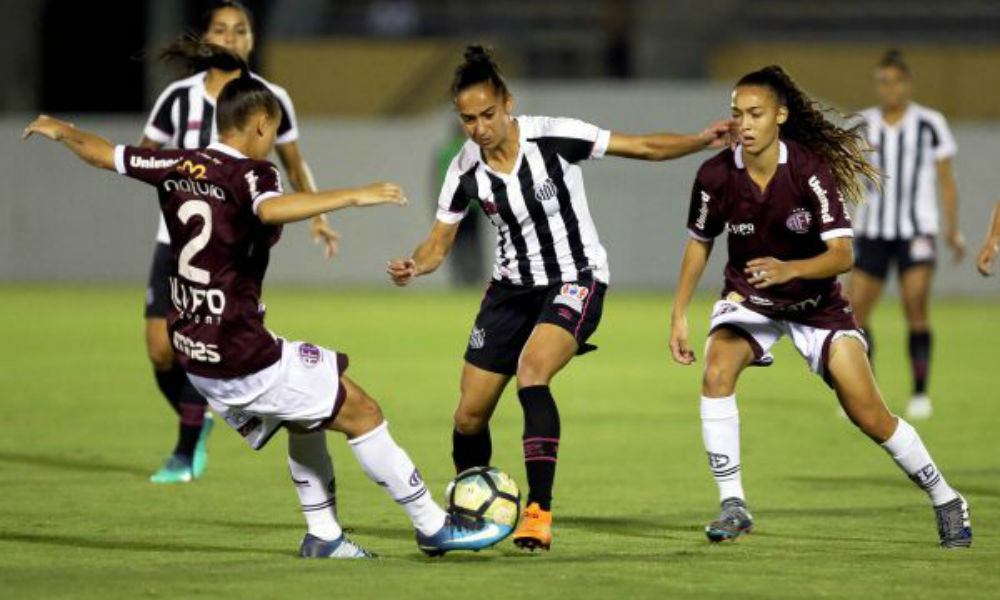 CAMPEONATO BRASILEIRO DE FUTEBOL FEMININO DE 2018. SÉRIE A1. QUARTAS DE FINAL. SANTOS-SP. FERROVIÁRIA-SP. IRANDUBA-AM. RIO PRETO-SP.