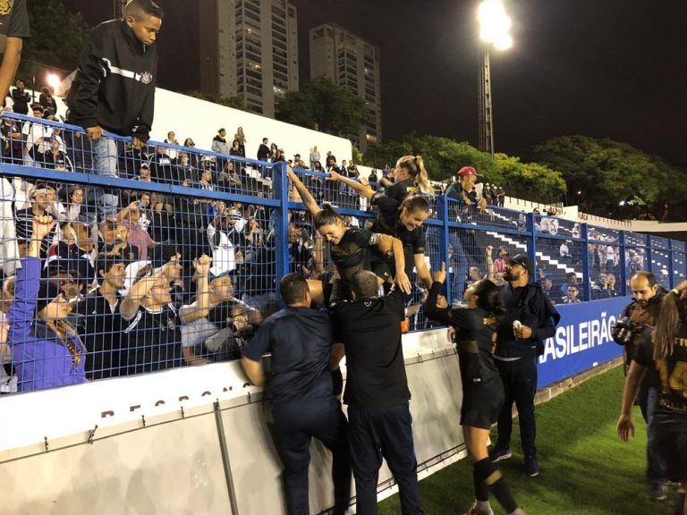 CAMPEONATO BRASILEIRO DE FUTEBOL FEMININO DE 2018. SÉRIE A1. SEMIFINAIS. CORINTHIANS-SP. CLASSIFICADO. FLAMENGO-RJ. ELIMINADO. FINAL. CORINTHIANS-SP. RIO PRETO-SP.