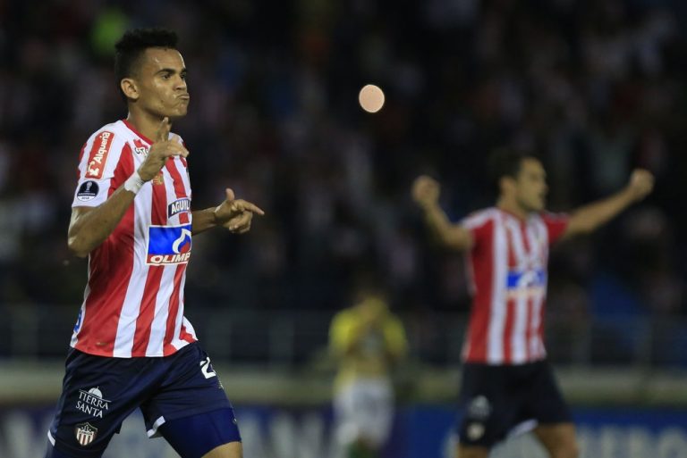 COPA SUL-AMERICANA DE 2018. QUARTAS DE FINAL. JUNIOR BARRANQUILLA. COLÔMBIA. DEFENSA Y JUSTICIA. ARGENTINA.