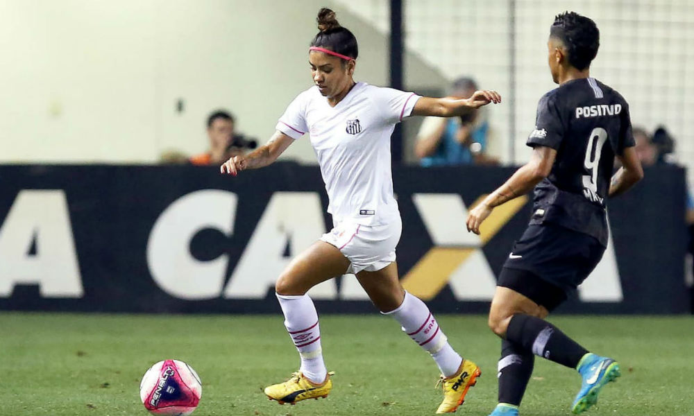 CAMPEONATO PAULISTA DE FUTEBOL FEMININO DE 2018. FINAL. SANTOS-SP. CORINTHIANS-SP.