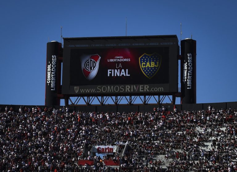 FINAL DA TAÇA LIBERTADORES DA AMÉRICA DE 2018. EM ABERTO. DECISÃO FORA DA ARGENTINA. BOCA JUNIORS. ARGENTINA. RIVER PLATE. ARGENTINA.