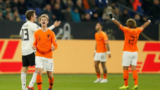 LIGA DAS NAÇÕES DA UEFA. 2018.2019. ALEMANHA. HOLANDA.