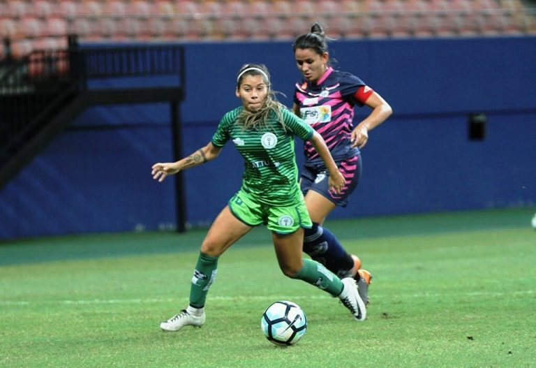 TAÇA LIBERTADORES DA AMÉRICA DE FUTEBOL FEMININO DE 2018. GRUPO C. FLOR DE PÁTRIA. VENEZUELA. IRANDUBA-AM. BRASIL.
