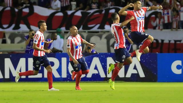 COPA SUL-AMERICANA DE 2018. SEMIFINAIS. JUNIOR BARRANQUILLA. COLÔMBIA. CLASSIFICADO. INDEPENDIENTE SANTA FÉ. COLÔMBIA. ELIMINADO. FINAL. JUNIOR BARRANQUILLA. COLÔMBIA. ATLÉTICO-PR. BRASIL.