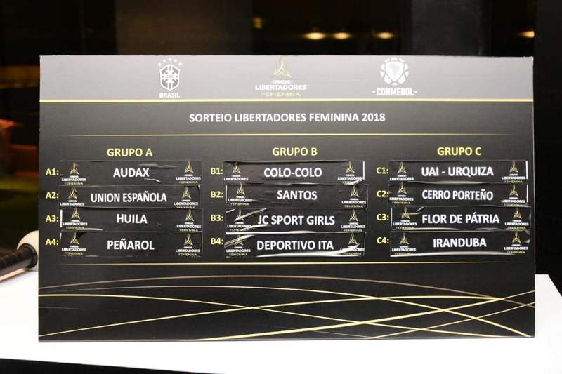 TAÇA LIBERTADORES DE FUTEBOL FEMININO DE 2018.