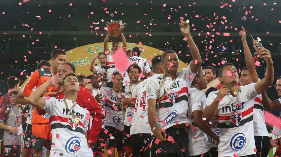 SUPERCOPA. SÃO PAULO-SP. CAMPEÃO. PALMEIRAS-SP. VICE-CAMPEÃO.