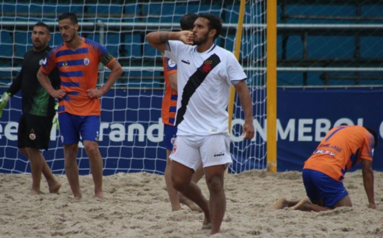TAÇA LIBERTADORES DA AMÉRICA DE BEACH SOCCER. VASCO-RJ. SAMPAIO CORRÊA-MA. VITÓRIA-BA.