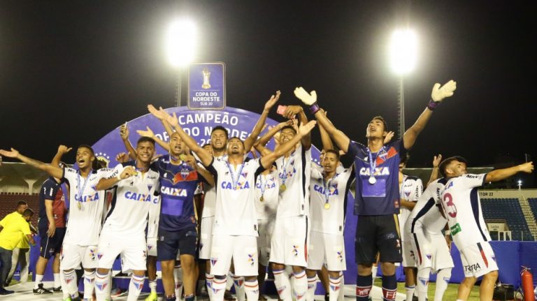COPA DO NORDESTE SUB-20. FINAL. FORTALEZA-CE. CAMPEÃO.. BAHIA-BA. VICE-CAMPEÃO.