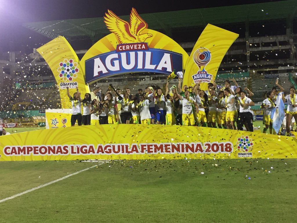 TAÇA LIBERTADORES DA AMÉRICA DE FUTEBOL FEMININO DE 2018. FINAL. ATLÉTICO HUILA. COLÔMBIA. CAMPEÃO. SANTOS-SP. BRASIL. VICE-CAMPEÃO. TERCEIRO LUGAR. IRANDUBA-AM. BRASIL. QUARTO LUGAR. COLO-COLO. CHILE.